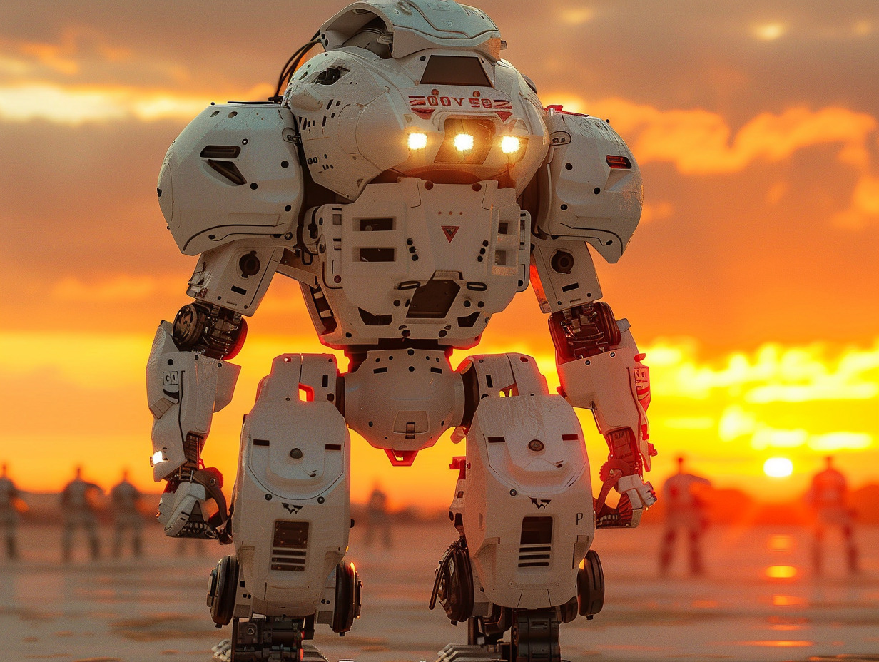 robot militaire